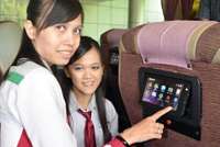 Actuaidad Informática. En Malasia autobuses con tabletas en los asientos. Rafael Barzanallana