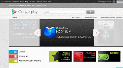 Actualidad Informática. Google Play Libros disponible en España. Rafael Barzanallana