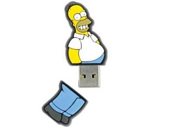 Actualidad Informática. Pen drive USB homer Simpson. Rafael Barzanallana. UMU